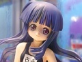 スク水ロリッ娘！「ひぐらしのなく頃に解 古手梨花 組立式フィギュア」展示