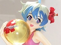 ウェーブ「グレンラガン ニア 1/10 水着Ver.」展示 